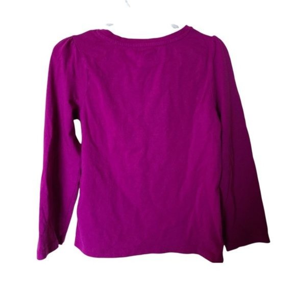 Gymboree Feeling Fancy Tee 4T Long Sleeve Fox Purple‎ - Picture 4 of 5